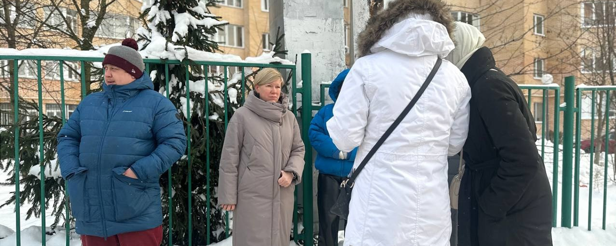 Наталья Тимошина проверила содержание дворов в Опалихе