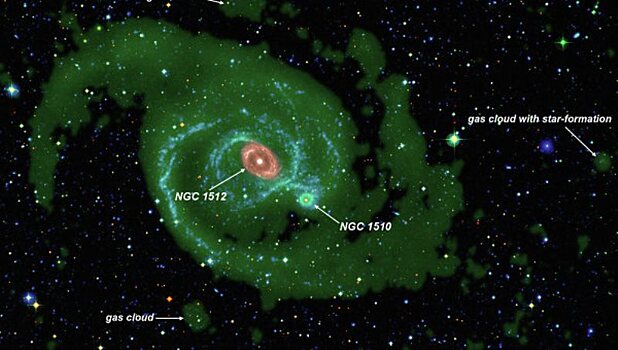 Астрономы нашли галактику-"серийного киллера"