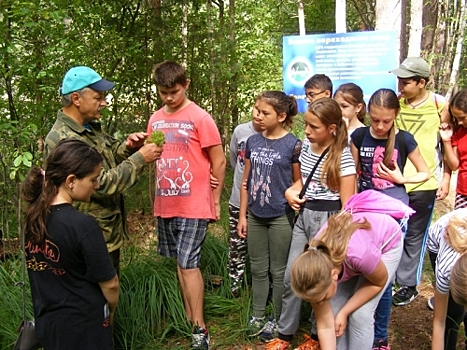 При поддержке РНПК юные экологи побывали в Окском заповеднике