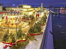 Чем зимой привлекают москвичей обновленные набережные