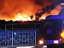 МЧС ликвидировало открытое горение в торговом центре в Чехове
