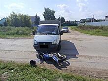 Подросток на мотоцикле попал под "Газель" в Самарской области