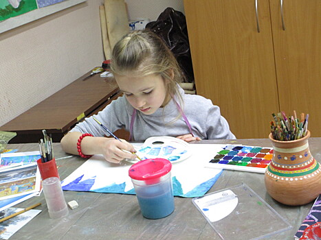 Семейный центр на Весенней научит детей рисовать в режиме онлайн
