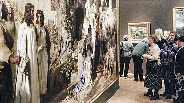 В Санкт-Петербурге открылась выставка "Генрих Семирадский и колония русских художников в Риме"