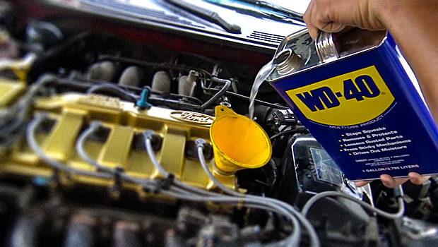 WD-40 вместо масла: что будет, если залить в мотор