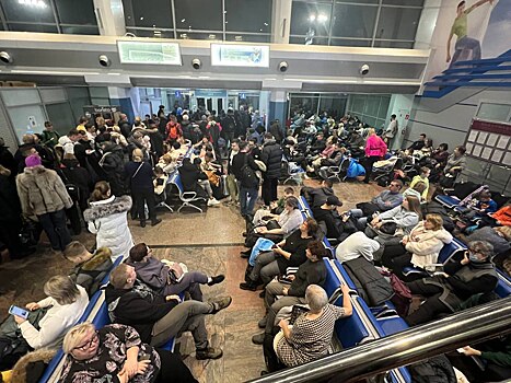 В аэропорту «Оренбург» задержаны несколько рейсов