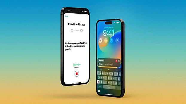 В iOS 17 появилась функция имитации голоса пользователя