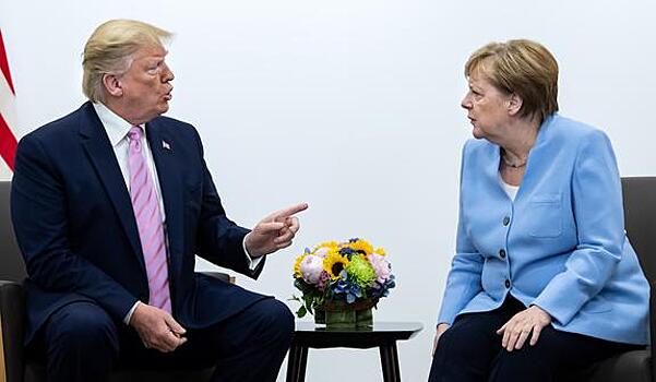 На следующей неделе Ангела Меркель проведет встречу с Дональдом Трампом