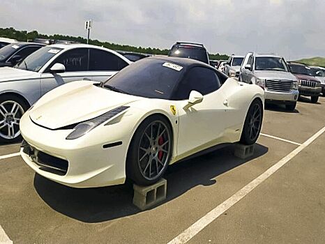 Копейки за мечту: Ferrari 458, который продают за очень скромную сумму