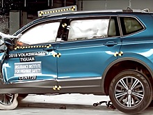 VW Tiguan 2018 не смог получить максимальную оценку в краш-тестах