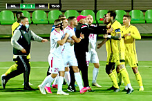 Футболисты "Шерифа" устроили массовую драку во время матча чемпионата Молдавии