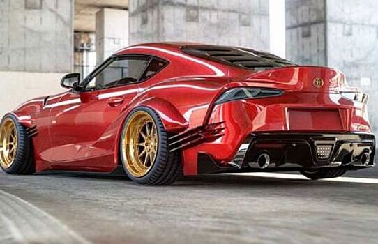 Toyota показала рендер спорткара Supra