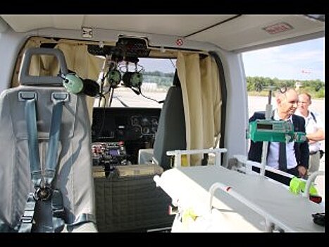 В Башкирии появился медицинский вертолет
