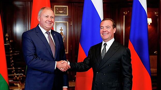 Премьер Белоруссии встретится с Медведевым
