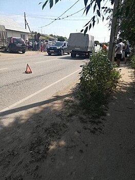 Отлетевшая от удара автомобиля корова сломала руку пенсионерке