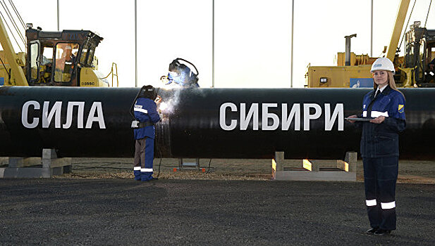 "Газпром" вдвое увеличил план по строительству "Силы Сибири"