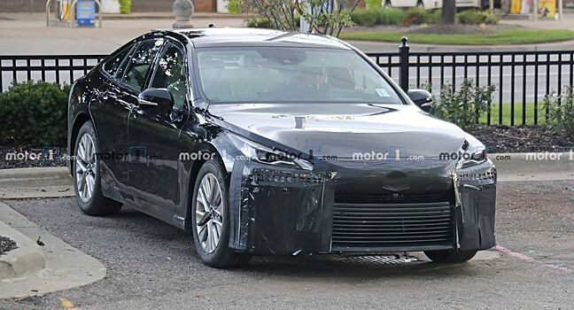 Следующее поколение Toyota Mirai заметили на тестах