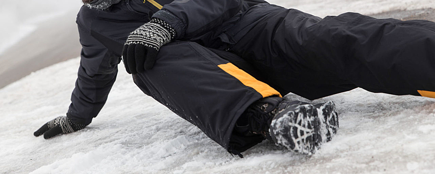 На 30% возросло число пострадавших из-за гололеда в Новосибирске