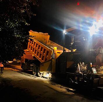 В Курске ремонтируют дорогу на улице Володарского