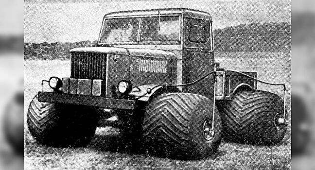Как НАМИ в 60-х годах создавал опытный вездеход ВК-3