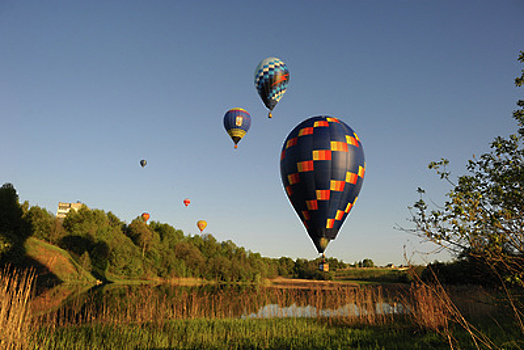 Жители Подмосковья получили возможность выиграть полет на воздушном шаре