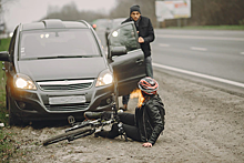 В Ростове водитель иномарки сбила 14-летнего велосипедиста и скрылась с места аварии