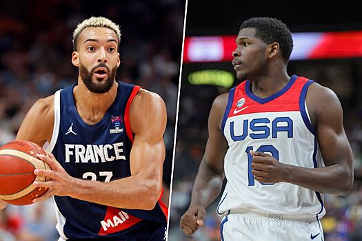 Пять лучших команд чемпионата мира — 2023 по баскетболу: стартовые пятёрки США, Франции, Австралии, Канады и Германии