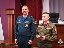 Сотрудника противопожарной службы Удмуртии наградили медалью за спасение человека