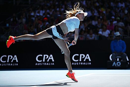 Теннисная красотка Эжени Бушар поразила публику вызывающим нарядом с оголённым животом на Australian Open — 2017