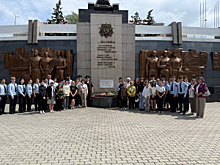 Полиция и общественность Республики Бурятия почтили память павших в Великой Отечественной войне