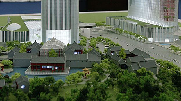 Деловой центр "Парк Хуамин" достроят в 2020 году