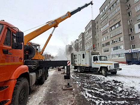 В Пензе из-за аварии на тепломагистрали без отопления и горячей воды остались 52 жилых дома