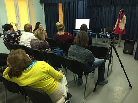 В Центре культуры и досуга "Академический" прошла встреча с психологом и остеопатом Екатериной Киселевой
