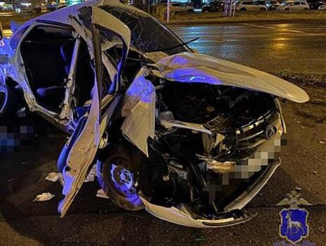 В Тольятти столкнулись Datsun и Lada Grantа, погиб один из водителей