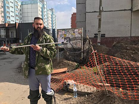 В эко-парке «Обской» выводок утят попал в ловушку