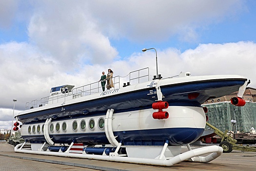 Первую советскую экскурсионную подлодку выставили в музее Верхней Пышмы