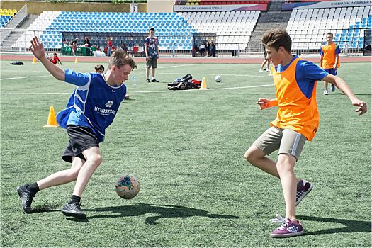 В Магнитогорске развивается дворовый футбол