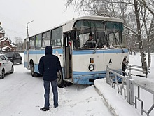 Ученик автошколы на автобусе сбил пешехода