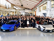 Lamborghini выпустила юбилейный Aventador