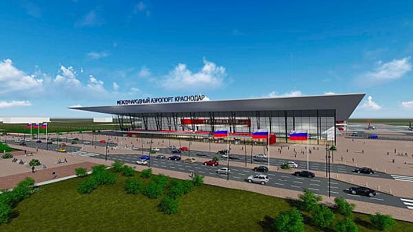 Строительство нового аэровокзального комплекса в Краснодаре начнется летом