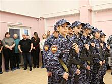 В Самаре открылся первый кадетский класс Росгвардии