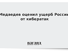 Медведев оценил ущерб России от кибератак