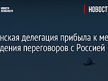 Украинская делегация прибыла к месту проведения переговоров с Россией
