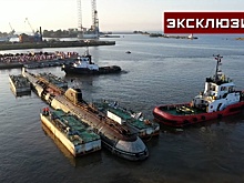 Легенда флота: как первую советскую атомную  подлодку перевозят в музей Кронштадта