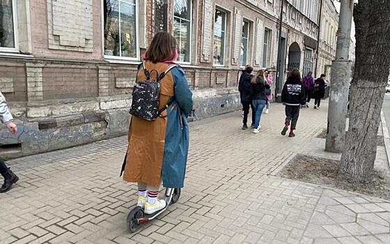 В Рязани начался сезон велосипедов и самокатов