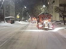 На уборку снега в Калуге брошена дополнительная техника