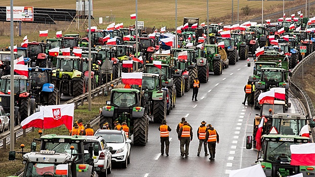 Блокада польских фермеров обвалила украинский импорт