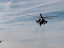 Экипаж Ми-28НМ поразил пункт управления БПЛА в зоне спецоперации