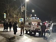 В Курской области вечером автомобиль сбил пешехода