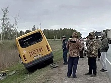 Очевидцы винят в ДТП с детьми под Омском "трассу смерти"